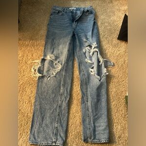 PacSun Light Blue Denim Pants